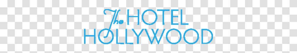 The Hotel Hollywood Electric Blue, Word, Logo Transparent Png