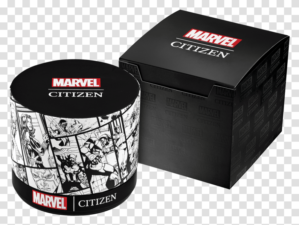 The Hulk Box View Marvel Citizen Watch, Label, Tabletop, Furniture Transparent Png