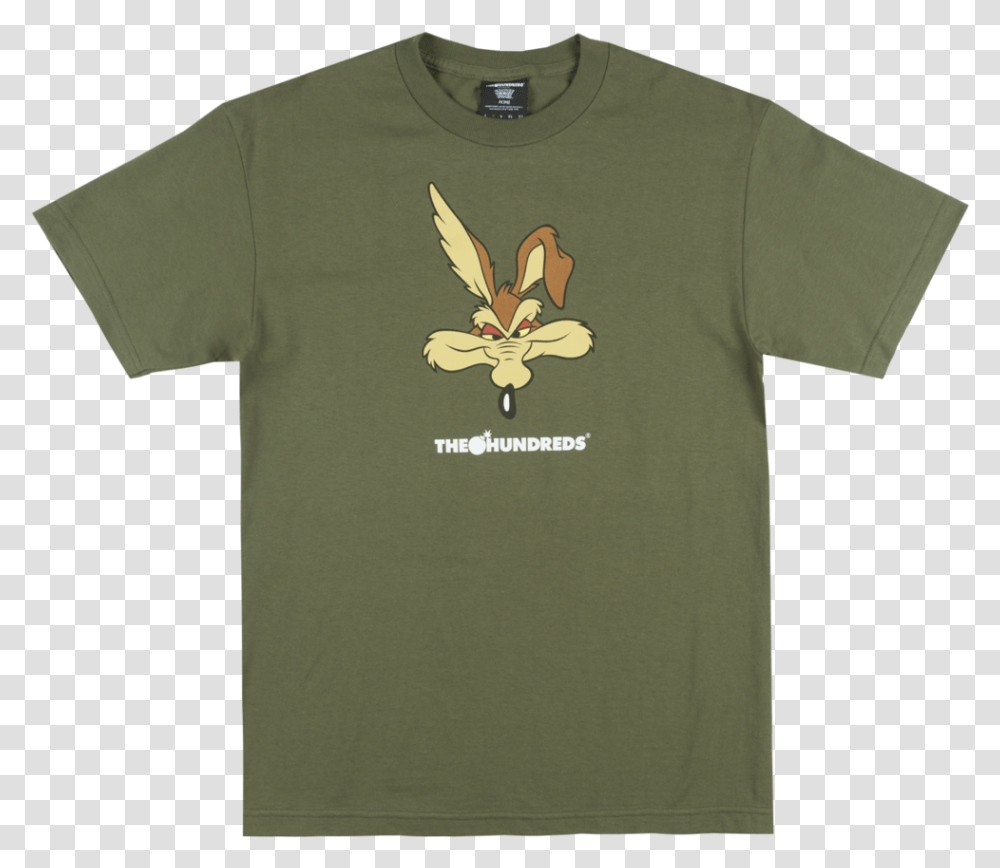The Hundreds Looney Tunes Acme Wile E Coyote T Shirt Hummingbird, Apparel, T-Shirt, Spider Transparent Png