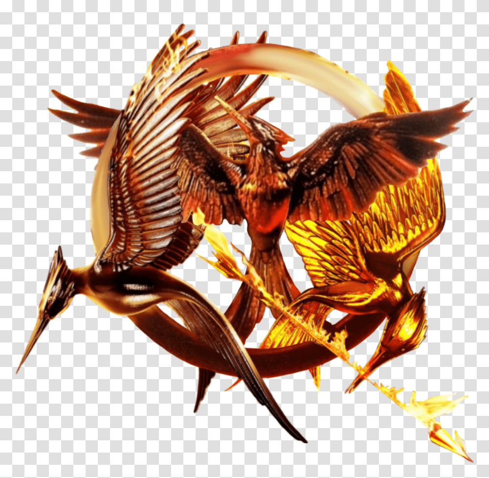 The Hunger Games Hd The Hunger Games Logo, Dragon, Pattern, Art, Ornament Transparent Png