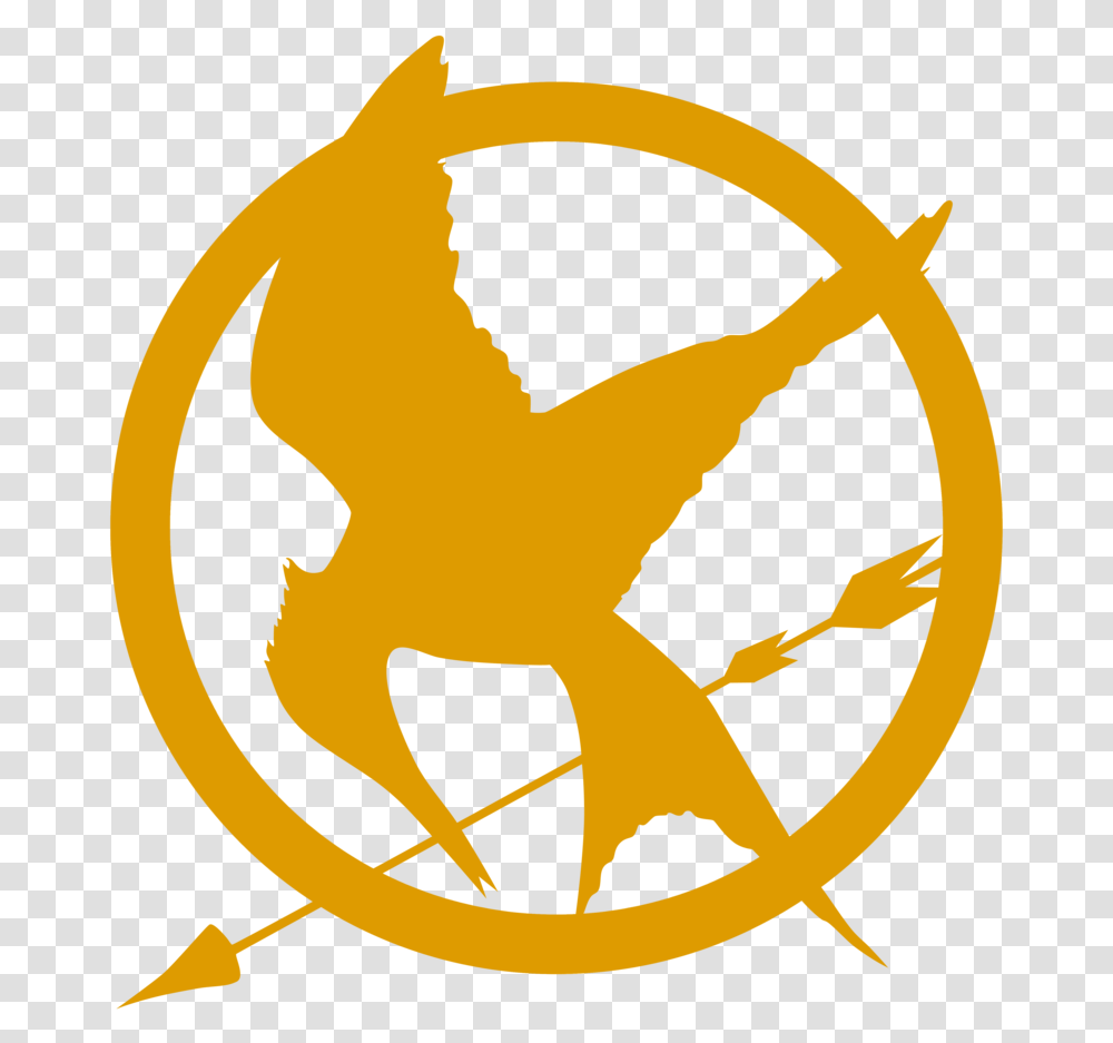 The Hunger Games Logo Hunger Games Mockingjay Symbol, Trademark, Star Symbol, Emblem, Badge Transparent Png
