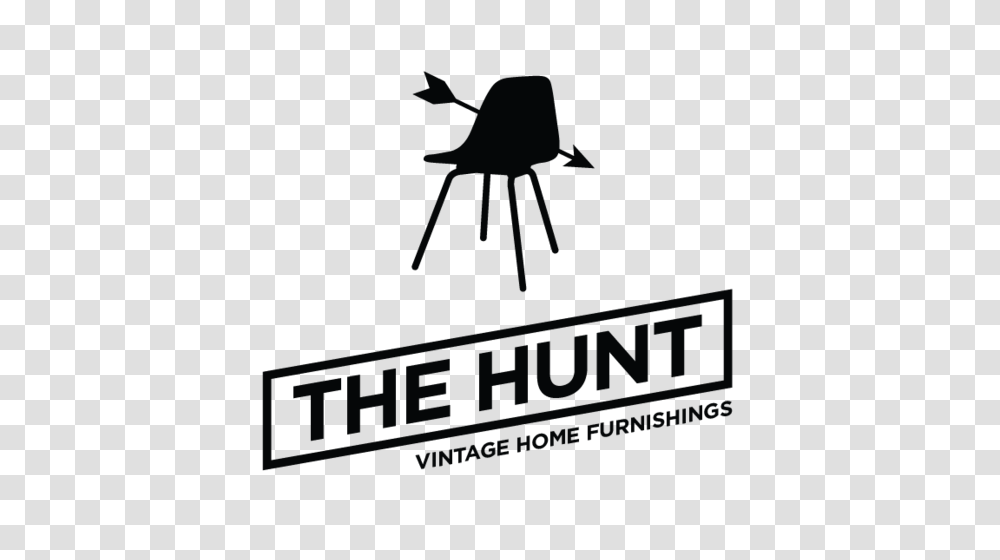 The Hunt Vintage, Silhouette, Chair, Face Transparent Png