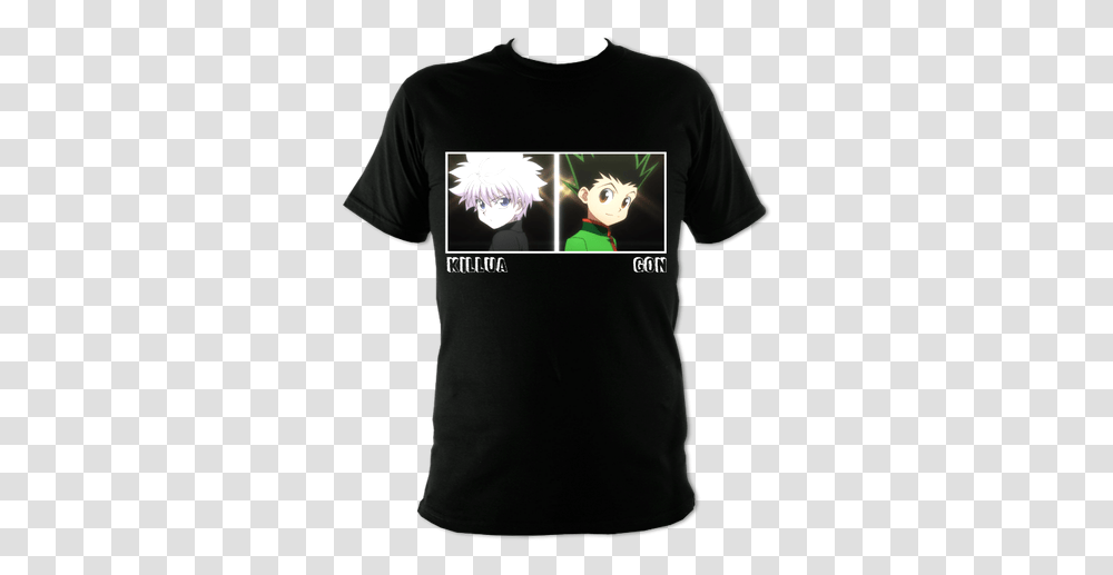 The Hunter X Tee Fictional Character, Clothing, Apparel, T-Shirt, Person Transparent Png