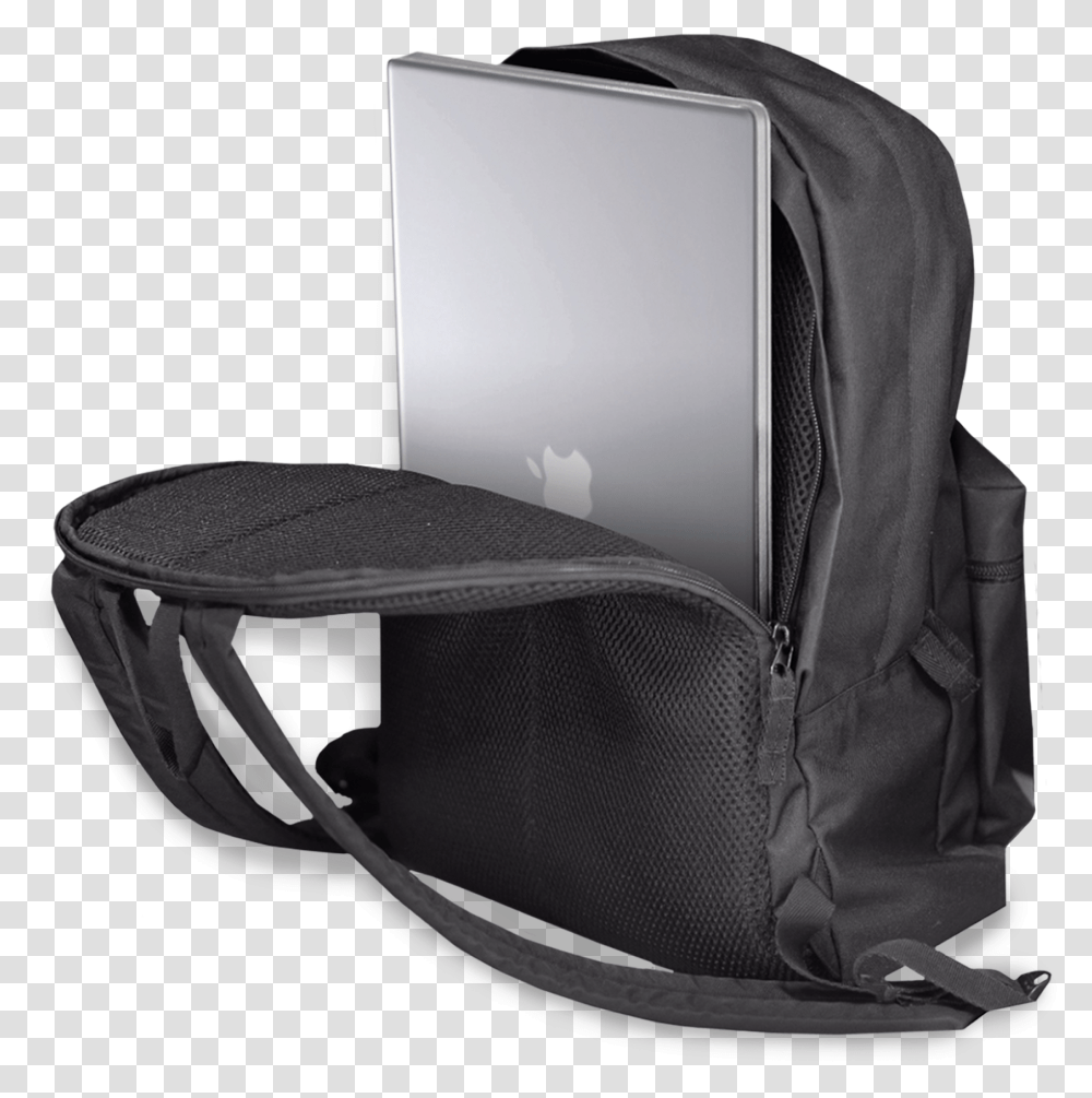The Icon Backpack Laptop Bag, Furniture, Cradle, Electronics Transparent Png