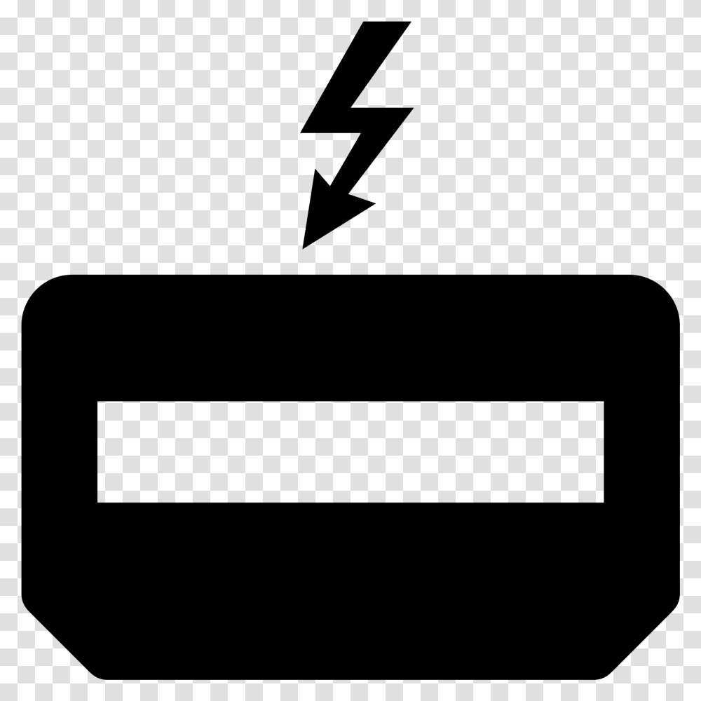 The Icon Is A Logo Of Thunderbolt, Gray, World Of Warcraft Transparent Png