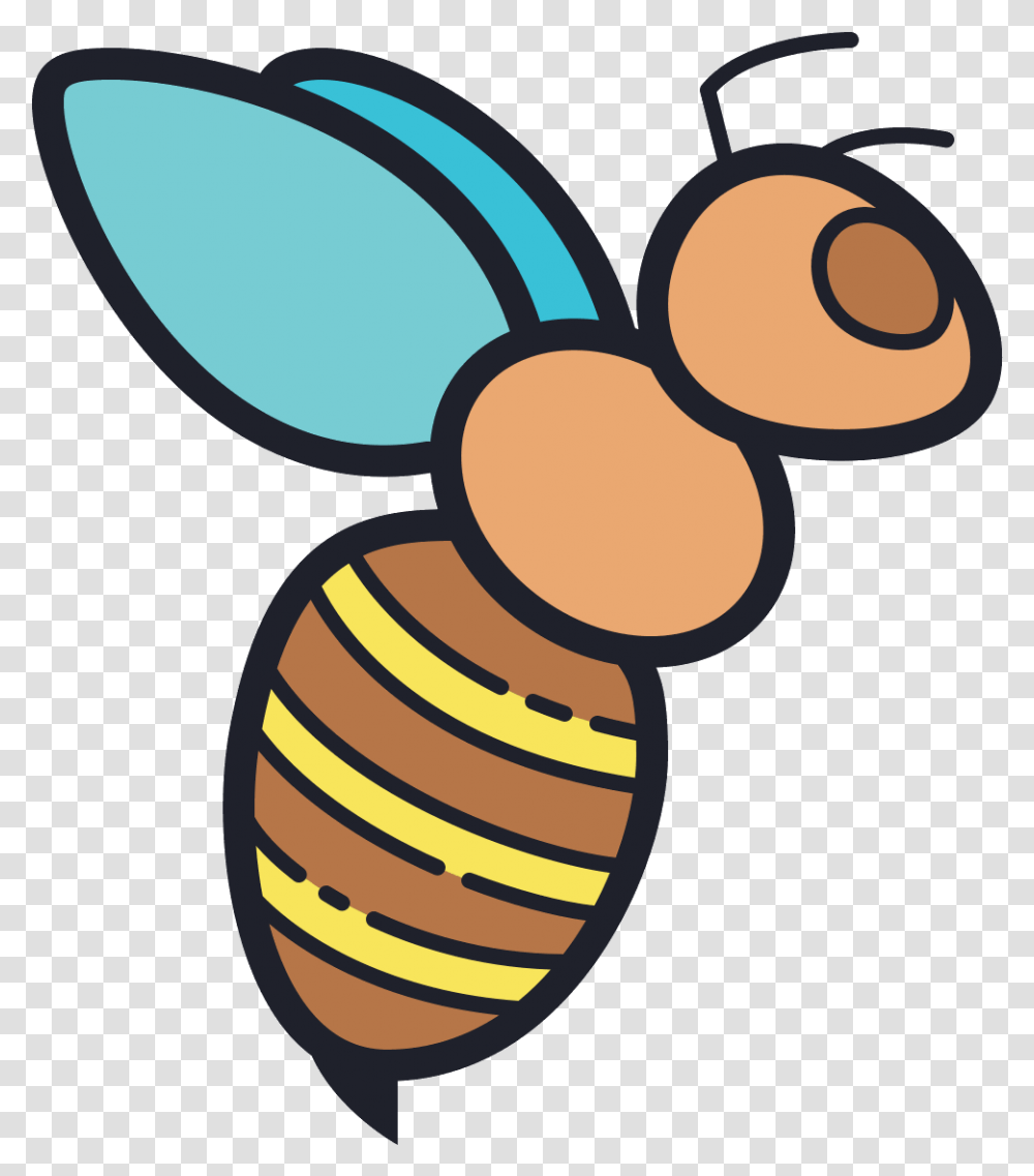 The Icon Is Depicting A Bee, Wasp, Insect, Invertebrate, Animal Transparent Png