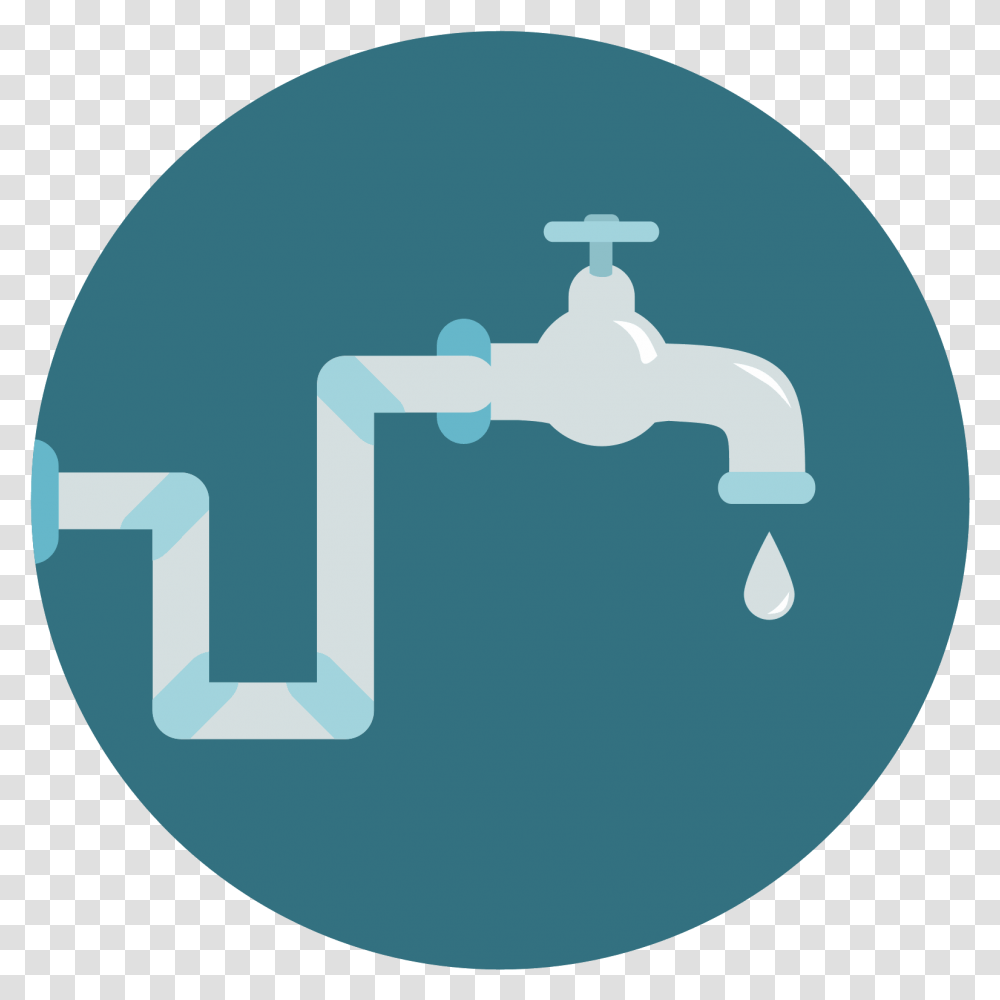 The Icon Resemble An S Shape That Is Laying On Its Water Pipe Icon Blue, Sink, Indoors, Sink Faucet, Tap Transparent Png