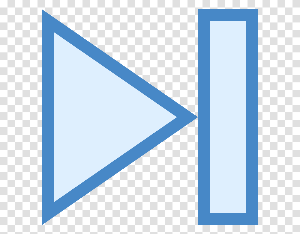 The Icon Shows A Button That Would Toggle A Video Player Pattern, Triangle, Logo, Trademark Transparent Png