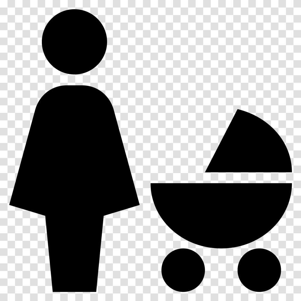 The Icon Shows A Mother Standing Next To Her Baby In Baby And Mother Icon, Gray, World Of Warcraft Transparent Png