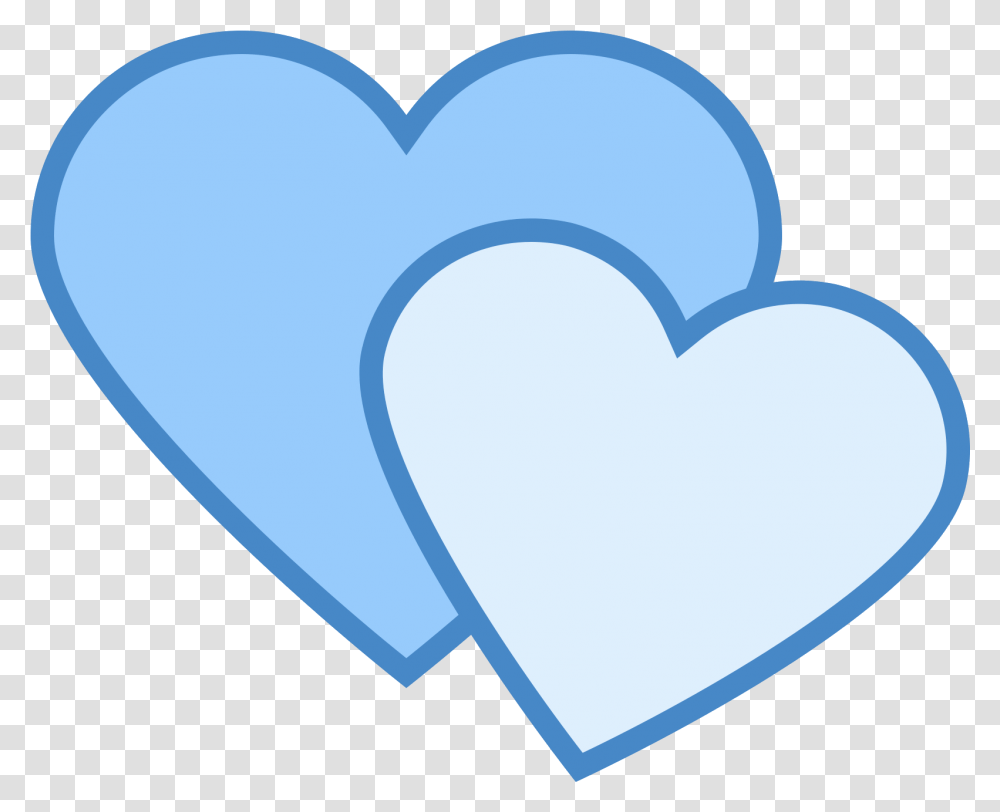 The Icon Shows Two Heart Shapes Portable Network Graphics, Cushion, Pillow, Baseball Cap, Hat Transparent Png