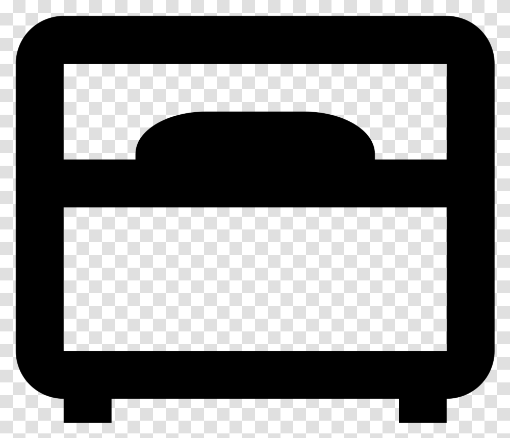 The Icon Single Bed Is Two Rectangles Sitting On Top, Gray, World Of Warcraft Transparent Png