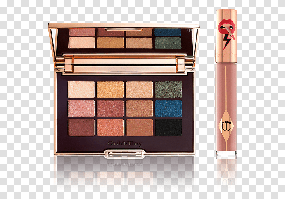 The Icons Charlotte Tilbury Charlotte Tilbury The Icon Eyeshadow Palette, Paint Container, Mailbox, Letterbox, Cosmetics Transparent Png