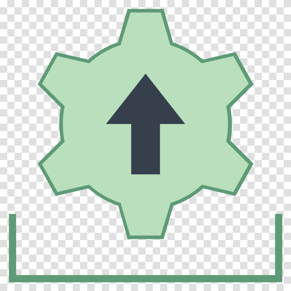 The Image Is A Horizontal Line That Curves Up And Both Web Api, Cross, Star Symbol, Machine Transparent Png