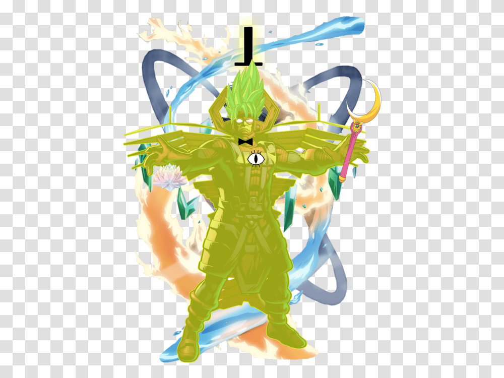 The Imaginary Axis Tyler On Twitter People Keep Asking Me Super Saiyan One Million, Toy, Plant, Graphics, Art Transparent Png