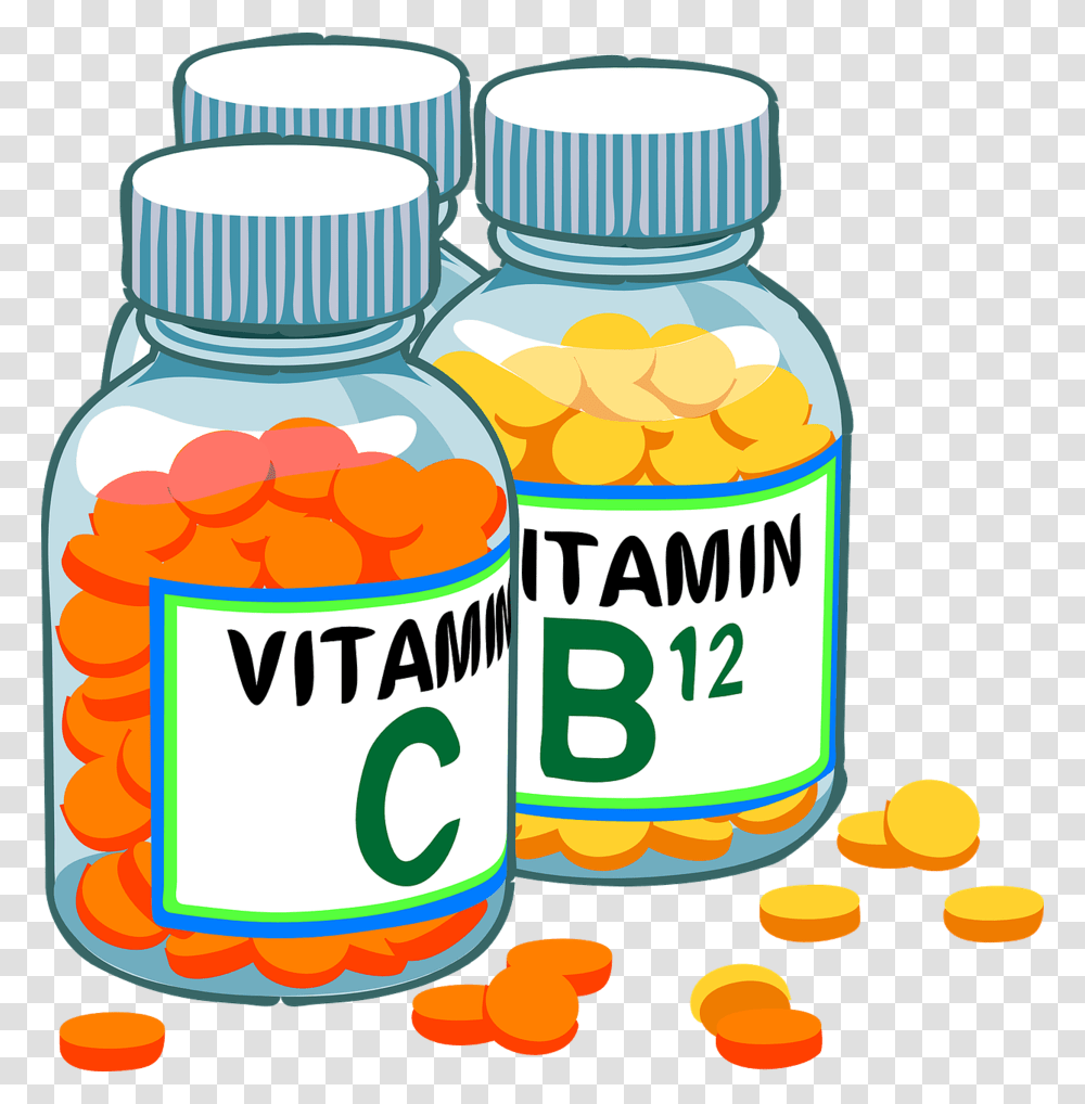 The Importance Of Vitamins For The Body, Medication, Pill, Lighting, Capsule Transparent Png
