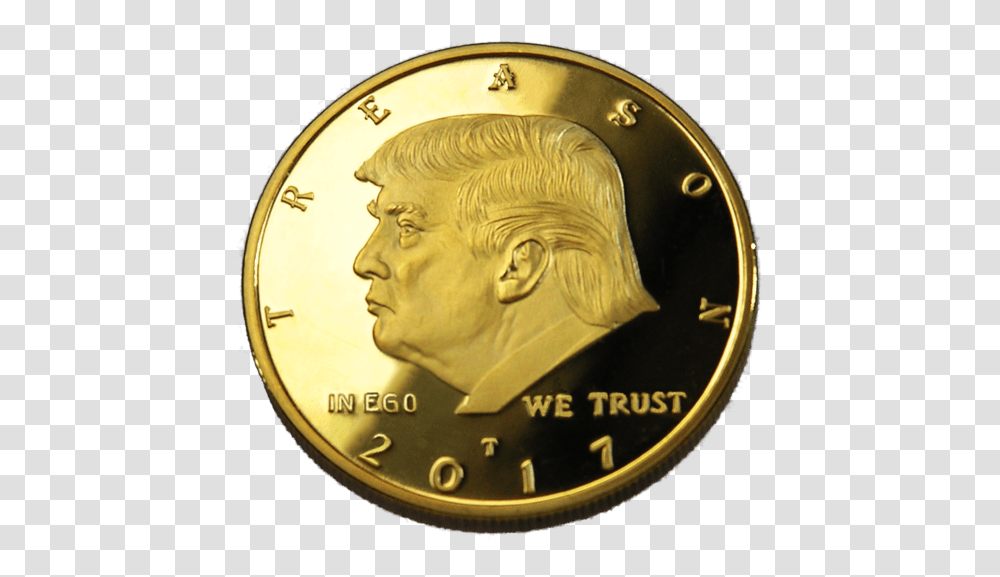 The Improbable Mind-why We Fear Trump Will Win Again Trump Gold Coin, Money, Person, Human, Clock Tower Transparent Png