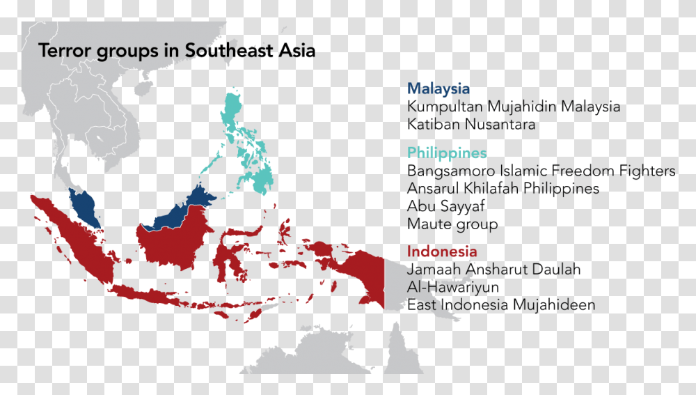 The In Marawi Rattled Southeast Asia Where Thailand In Global Map, Diagram, Plot, Atlas, Poster Transparent Png