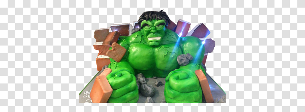 The Incredible Hulk By 3d Cakes Hulk, Toy, Alien, Green Transparent Png