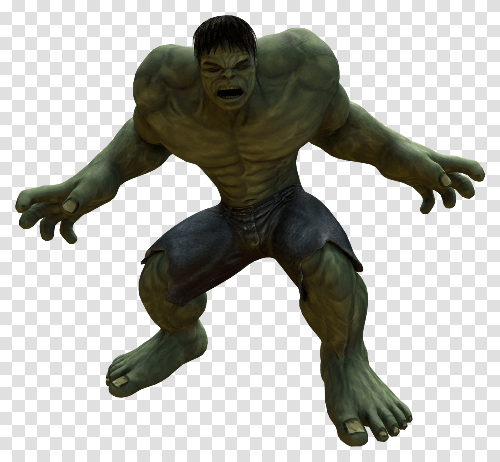 The Incredible Hulk Hulk Render, Person, Human, Figurine, Statue Transparent Png