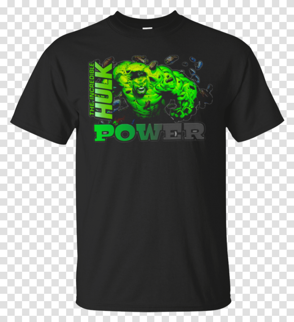 The Incredible Hulk Power T Shirt Logo, Clothing, Apparel, T-Shirt, Person Transparent Png