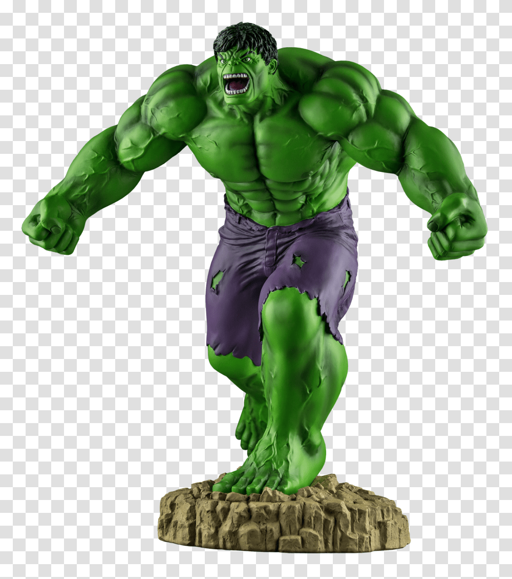 The Incredible Hulk Scale Statue Marvel Limited, Toy, Green Transparent Png