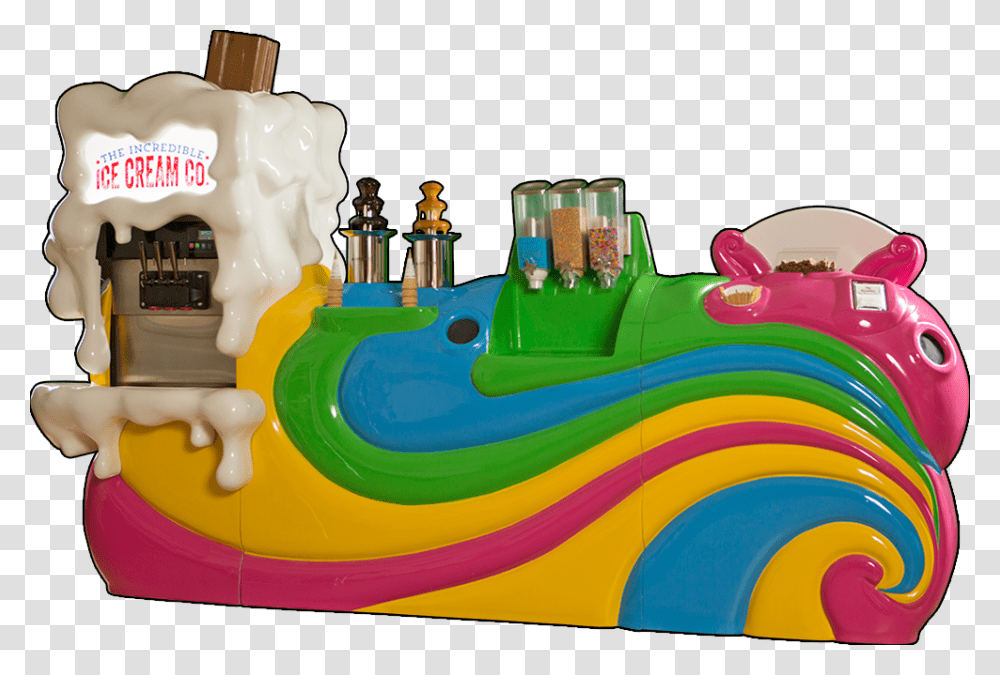The Incredible Ice Cream Bar Incredible Ice Cream Bar, Toy, Inflatable, Play Area Transparent Png