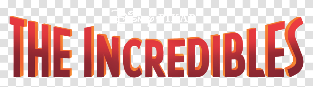 The Incredibles Database The Incredibles Logo, Label, Word, Alphabet Transparent Png