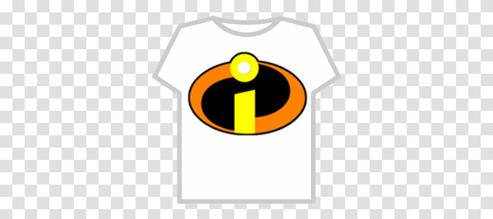 The Incredibles Logo Roblox Incredibles, Clothing, Text, T-Shirt, Sleeve Transparent Png
