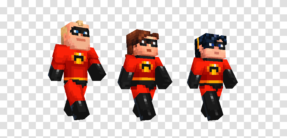 The Incredibles Skin Pack Out Now Minecraft, Toy, Fireman, Military Transparent Png