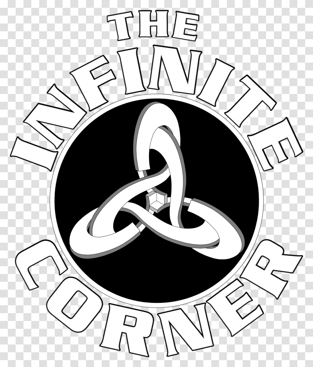 The Infinite Corner Emblem, Logo, Trademark, Stencil Transparent Png