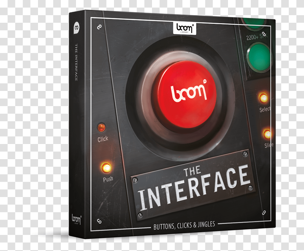 The Interface Sound Effects Library Product Box Audio Equipment, Electronics, Camera, Poster, Advertisement Transparent Png