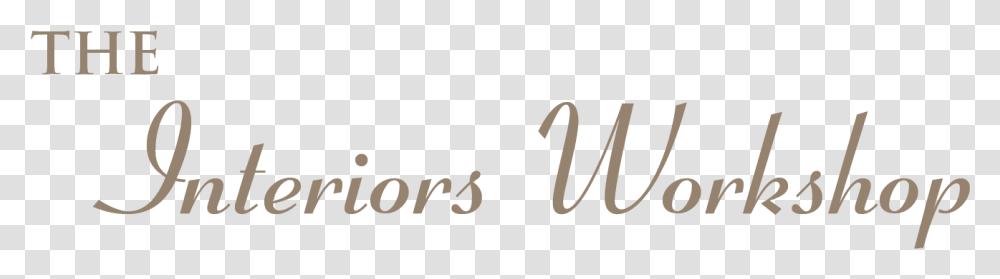 The Interiors Workshop Of Naples Inc In Naples Calligraphy, Alphabet, Handwriting, Number Transparent Png