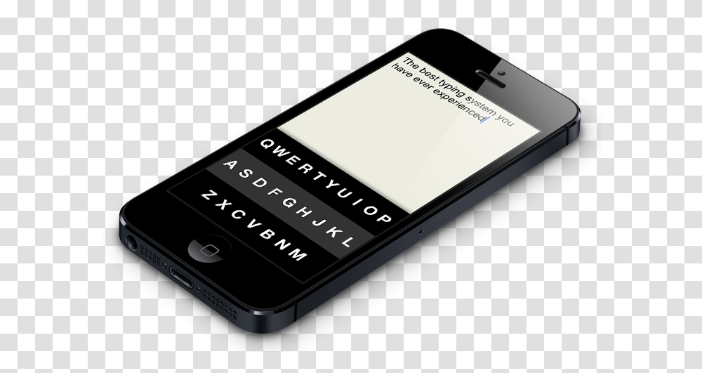 The Iphone Gets Another Virtual Keyboard-sort Of Mit Smartphone, Mobile Phone, Electronics, Cell Phone Transparent Png