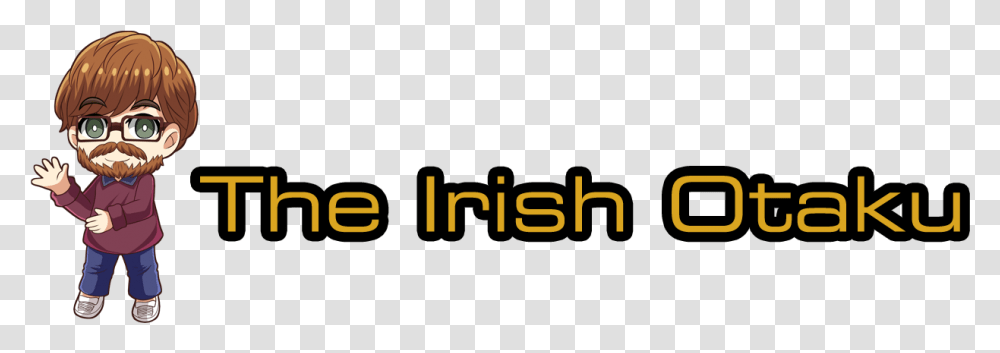 The Irish Otaku Logo Orange, Word, Alphabet, Number Transparent Png