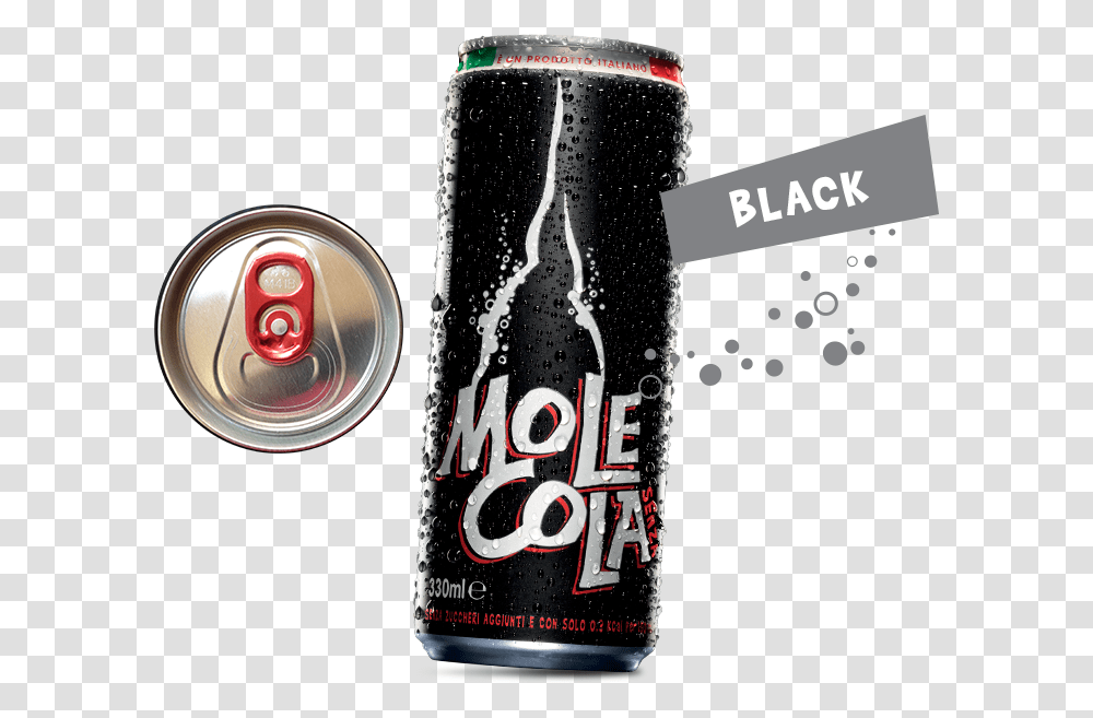 The Italian Cola Sugar Free Molecola Cola, Tin, Can, Soda, Beverage Transparent Png