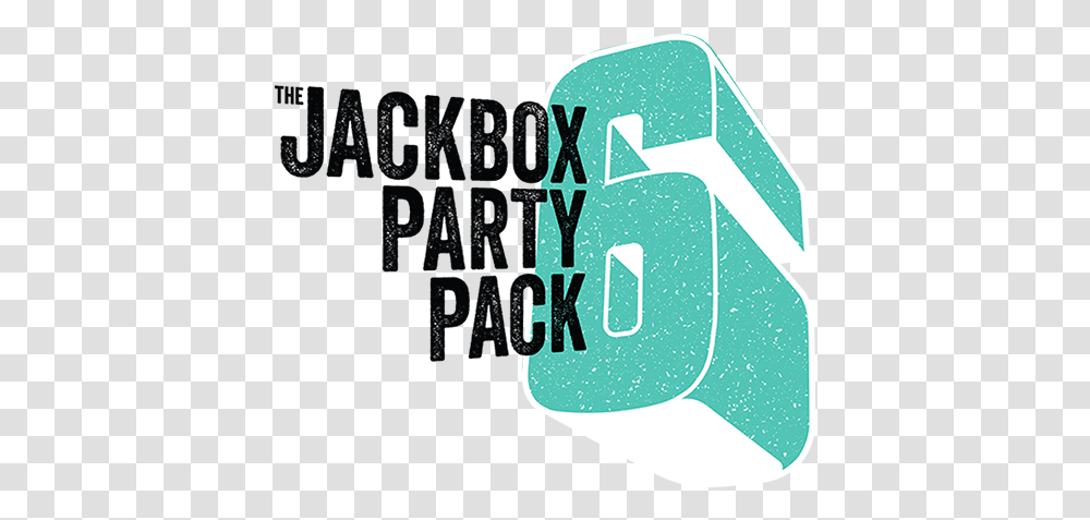 The Jackbox Party Pack 6 - Games Jackbox Party 6 Logo, Text, Symbol, Recycling Symbol, Number Transparent Png