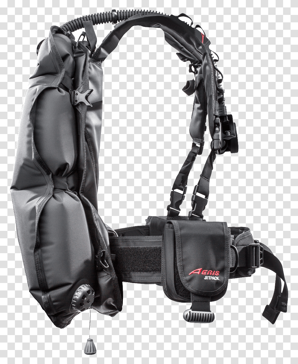 The Jetpack Is Ruggedly Constructed From High Quality Jetpack From The Side, Harness, Bag Transparent Png