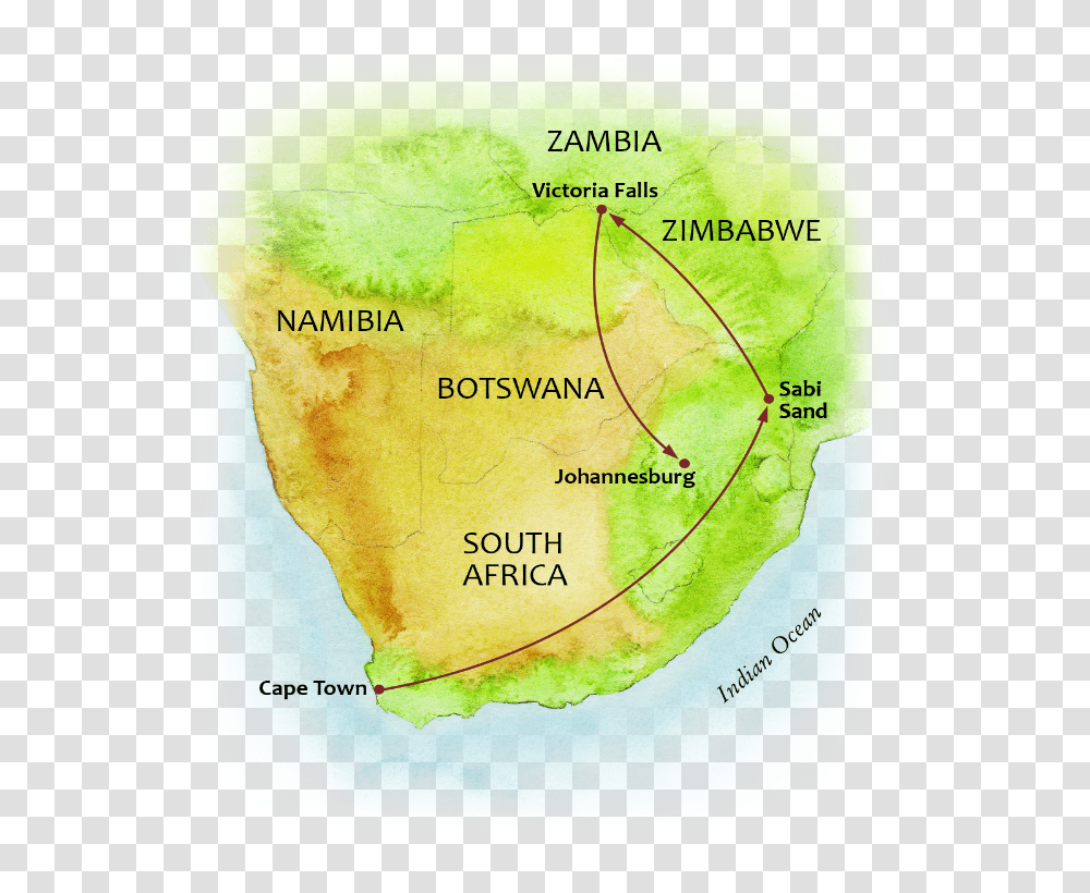 The Jewels Of Southern Africa Map Map, Tennis Ball, Sport, Sports, Plot Transparent Png