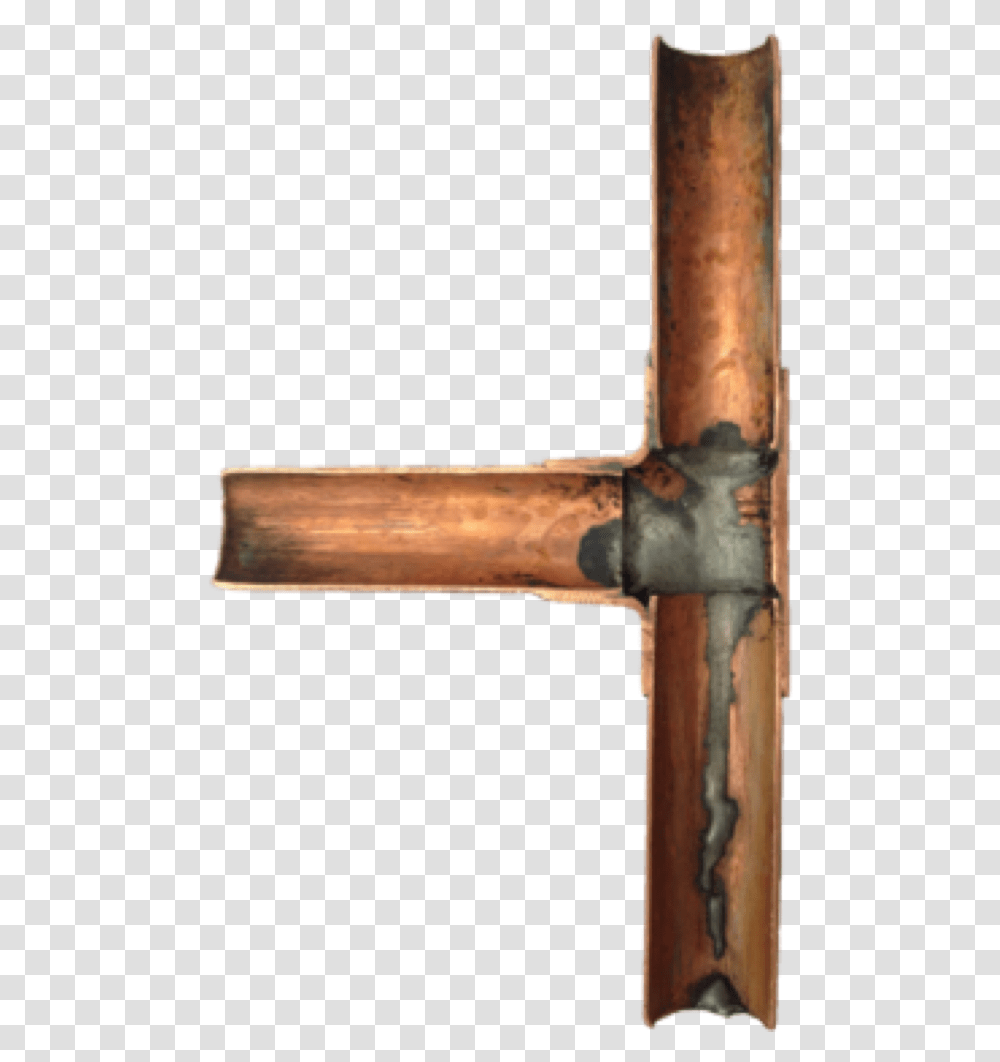 The Joint With Excess Solder Running Down The Inside, Axe, Tool, Hammer, Bronze Transparent Png