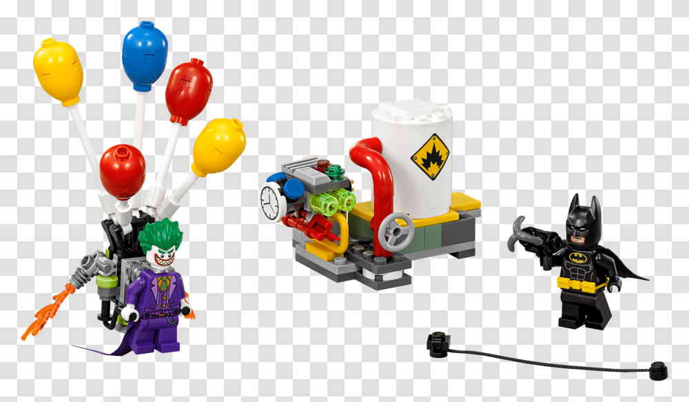 The Joker Balloon Escape Lego Joker Balloon Escape, Machine, Toy, Robot Transparent Png