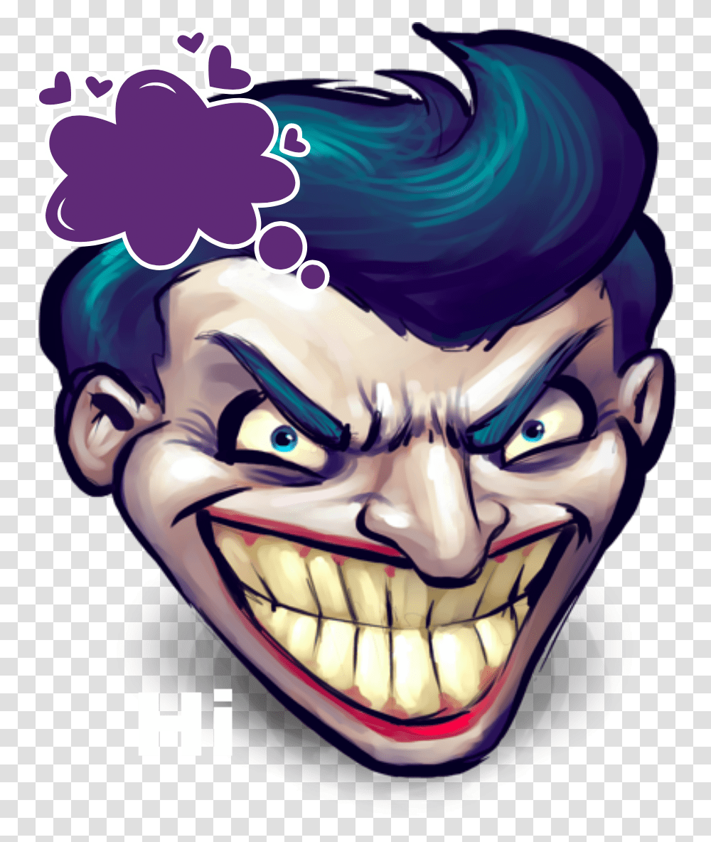 The Joker Clipart Joker .icon, Teeth, Mouth, Person Transparent Png