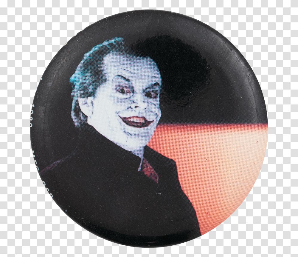 The Joker Jack Nicholson Entertainment Button Museum Joker, Person, Sphere, Collage, Poster Transparent Png