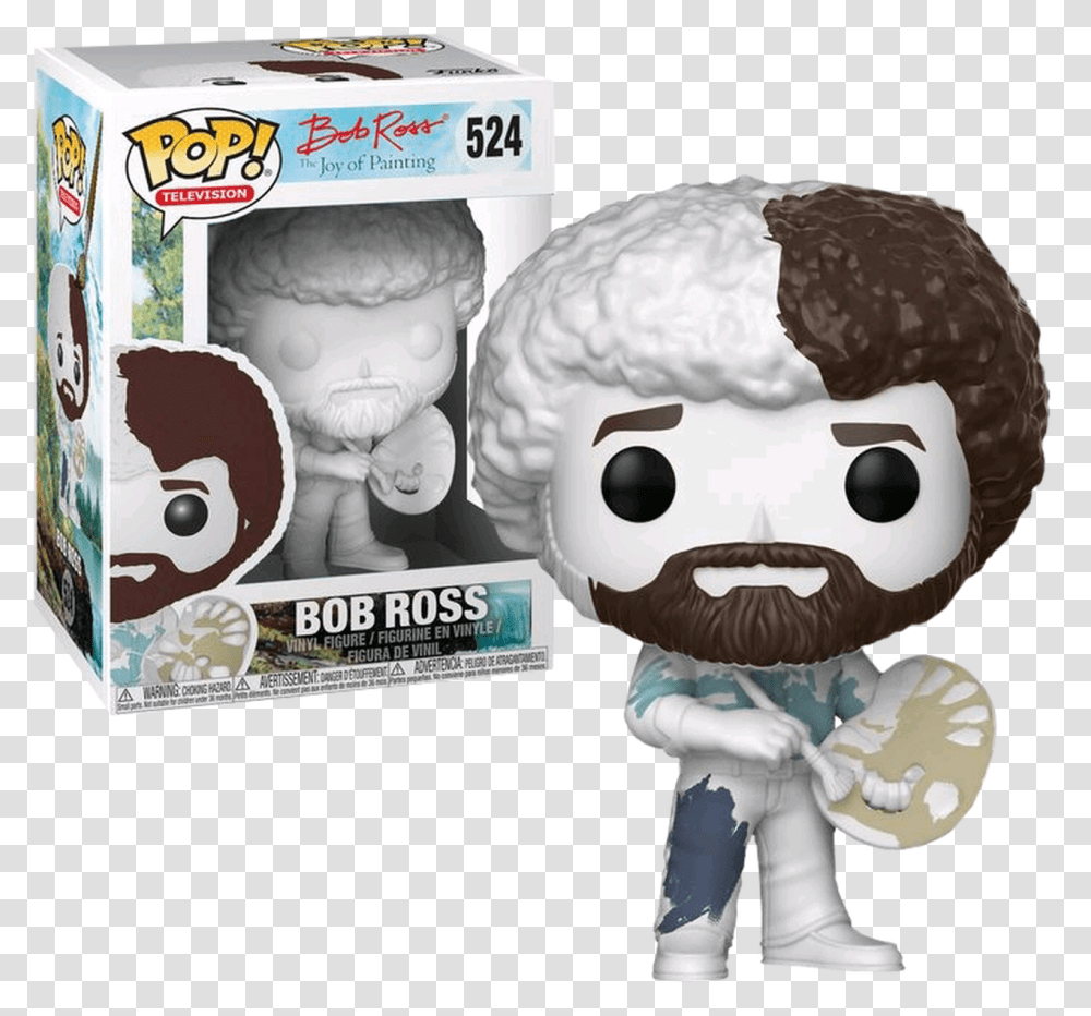 The Joy Of Painting Bob Ross Funko Pops, Toy, Alien, Head, Sweets Transparent Png