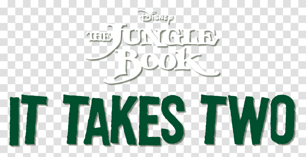 The Jungle Book Calligraphy, Alphabet, Number Transparent Png