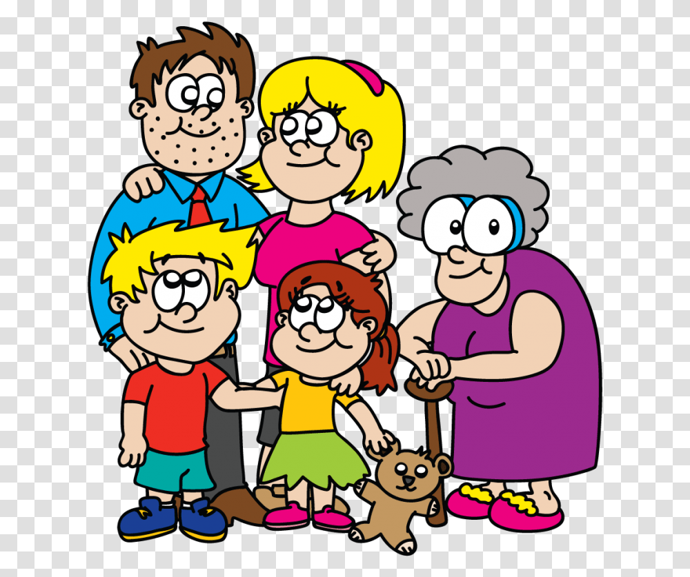 The Justkin Family Family Cartoon Characters, Person, Human, People, Poster Transparent Png