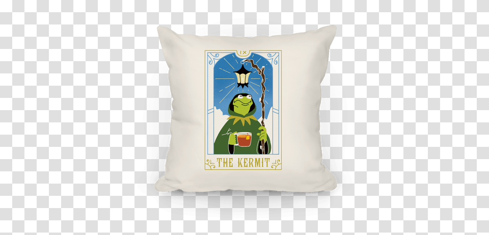 The Kermit Tarot Card Pillows Lookhuman Kermit The Frog Phone Case, Cushion, Diaper, Bag, Sack Transparent Png