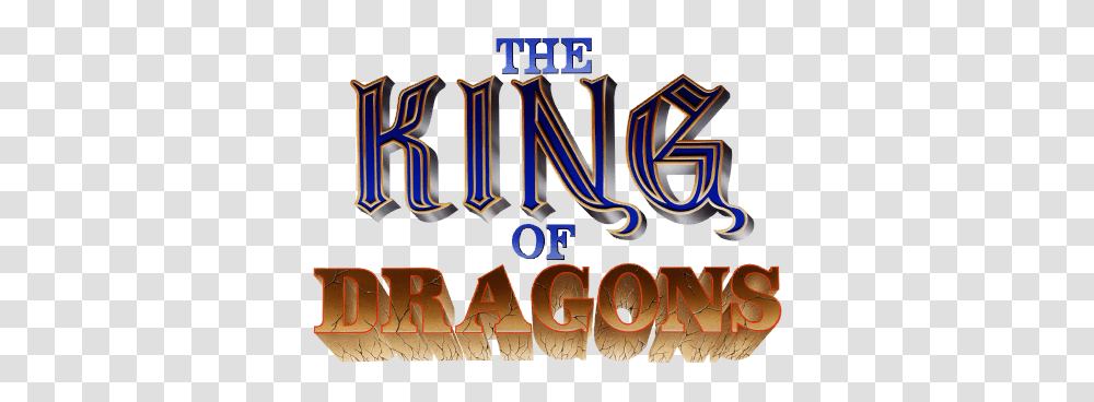 The King Of Dragons Capcom Database Fandom King Of Dragons Arcade Logo, Text, Leisure Activities, Alphabet, Doodle Transparent Png