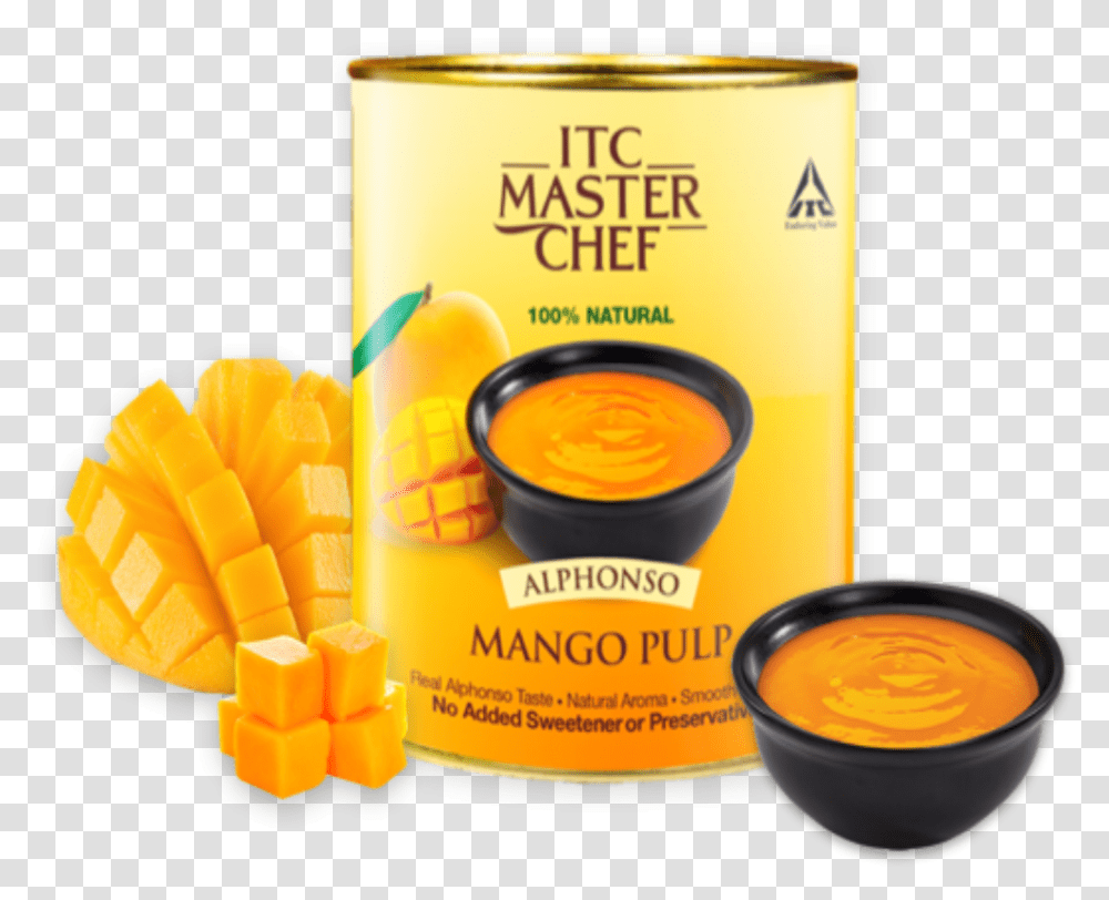 The King Of Mangoes Mango Pulp, Bowl, Tin, Can, Food Transparent Png