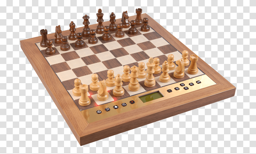The King Performance Schachcomputer Black And White Chess Boards, Game Transparent Png