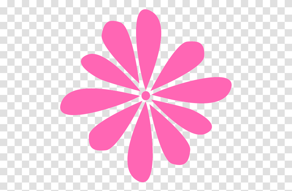 The Kit And Kaboodle Trading Company Pink Daisy Logo, Petal, Flower, Plant, Blossom Transparent Png